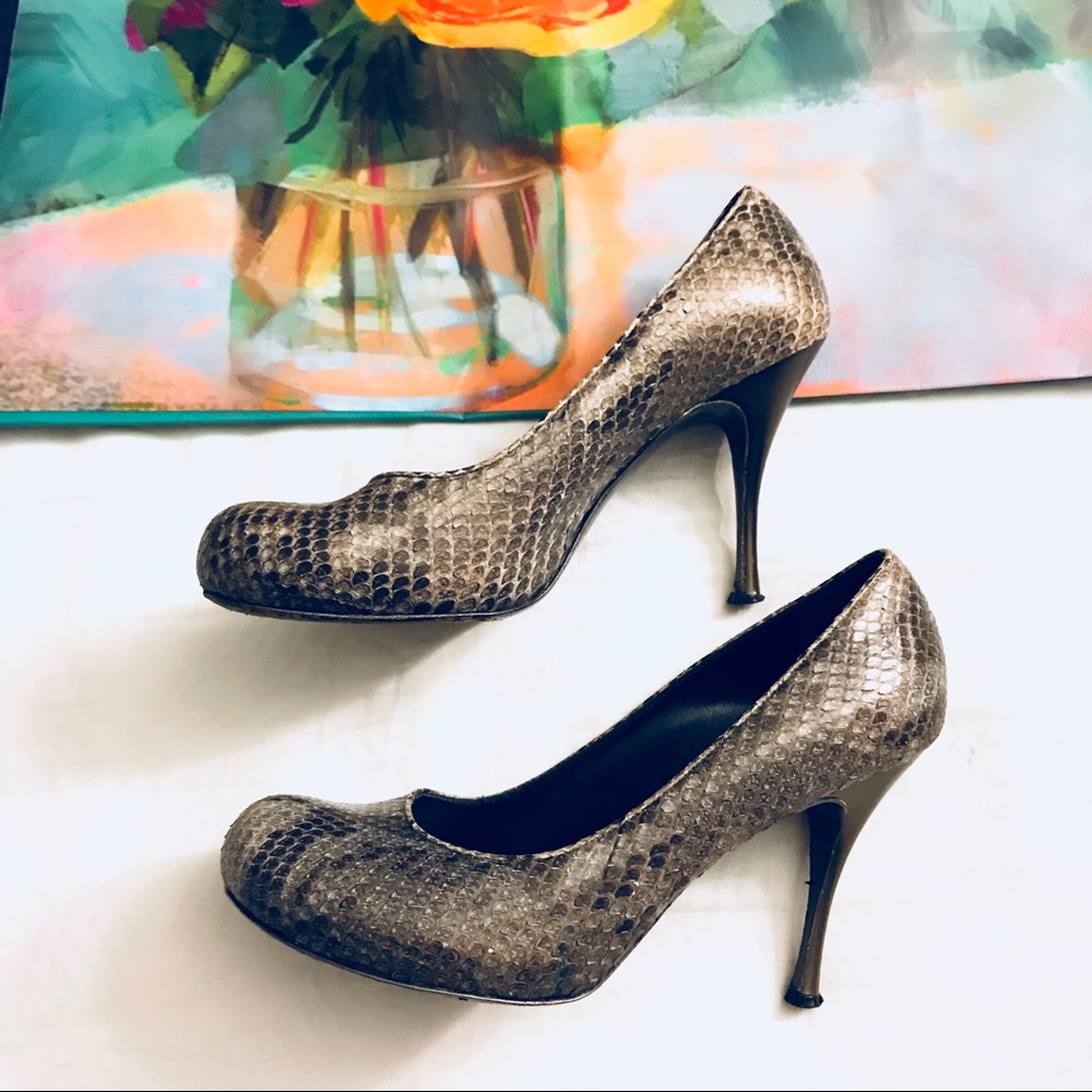Authentic Alexander Mcqueen Python Heels - image 2